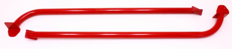 BMR Suspension Weld-On Tubular Subframe Connectors for 05-14 S197 Mustang Red