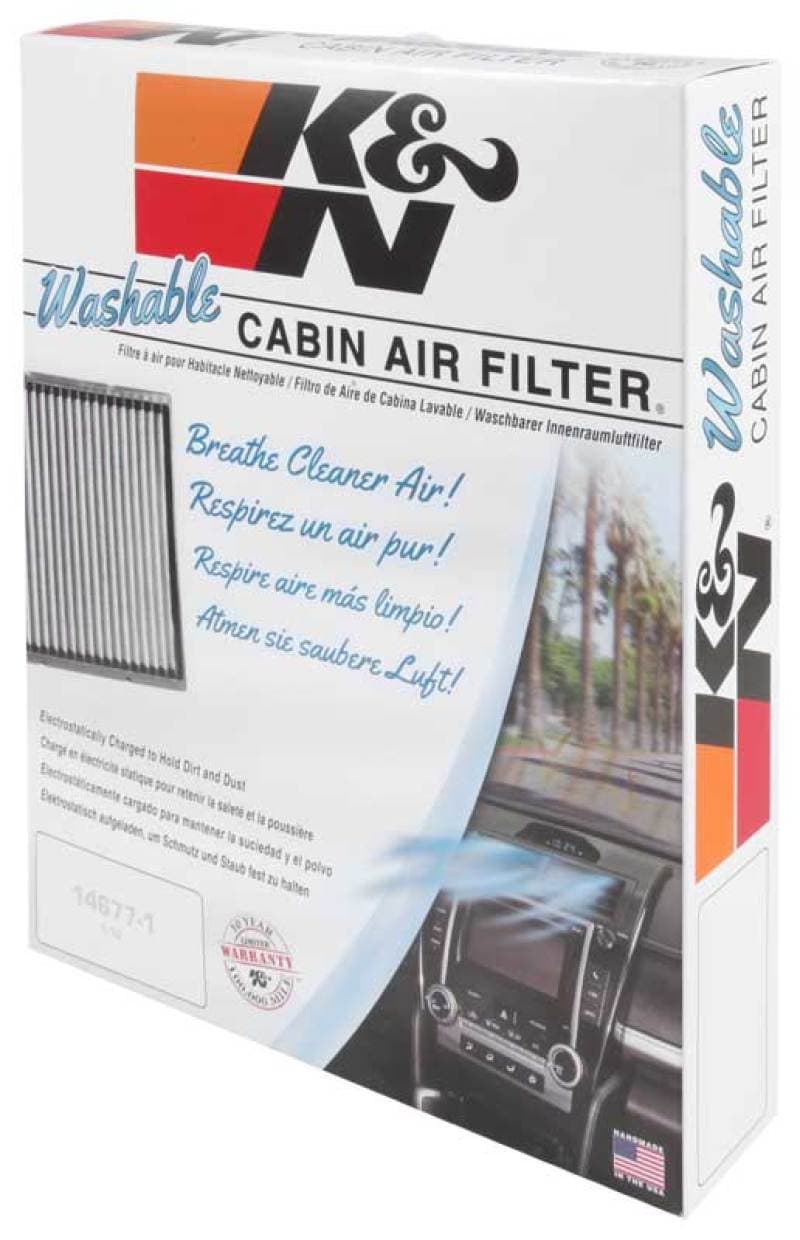 K&N Engineering Washable Cabin Air Filter High-Flow Synthetic Material - Image 5