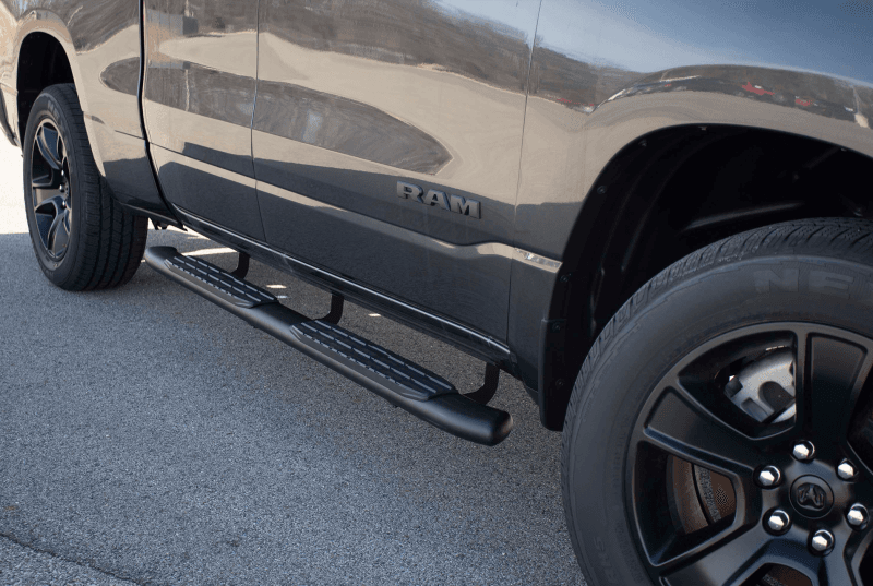 Fishbone Offroad Side Steps for 2019+ Dodge Ram 1500 Crew Cab 5-Inch Oval - Image 2
