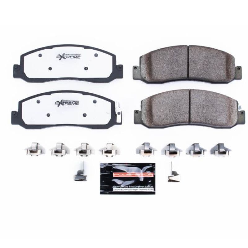 PowerStop Z36 Ceramic Truck & Tow Brake Pads for Trucks & SUVs Low-Dust Carbo...