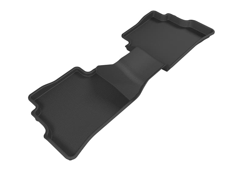 3D MAXpider KAGU All-Weather Floor Mats for Custom Fit Vehicles - Rear Black