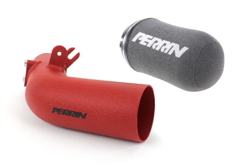 Perrin Performance Cold Air Intake for 08-14 Subaru WRX / 08-15 STI Red - Image 3