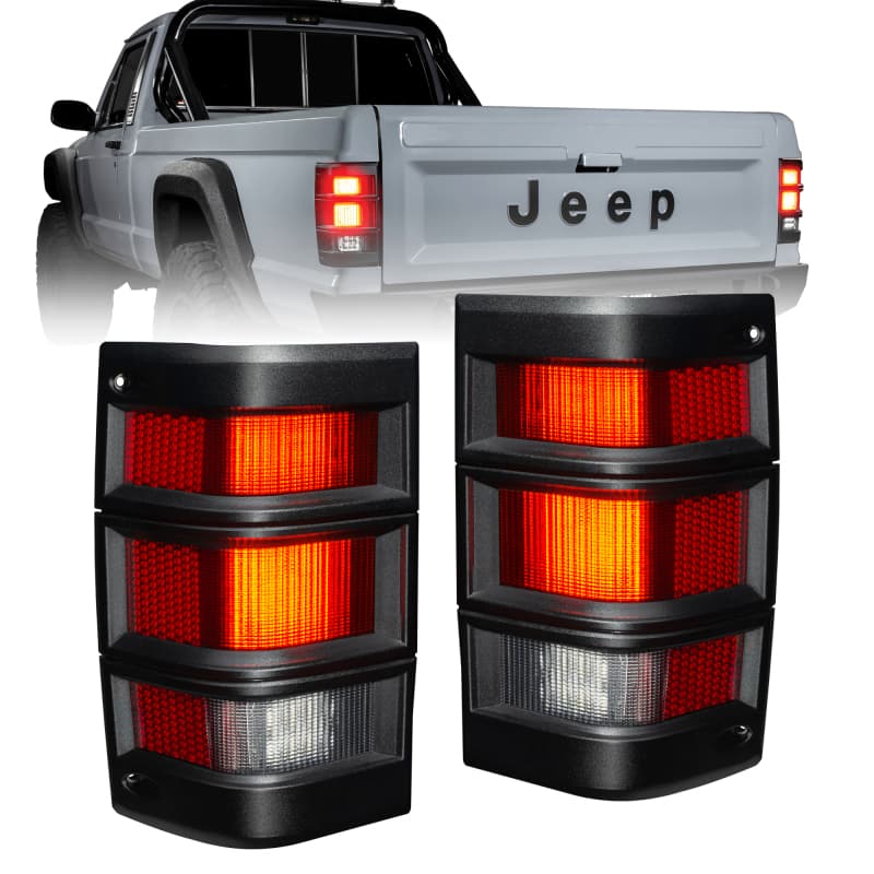 ORACLE Lighting LED Tail Lights for 1986-1992 Jeep Comanche MJ OEM Style