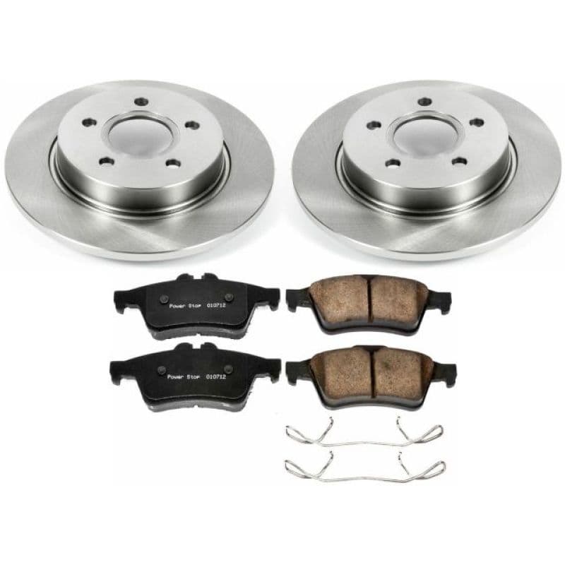 PowerStop Autospecialty Brake Kit with Z17 Ceramic Pads and Rotors