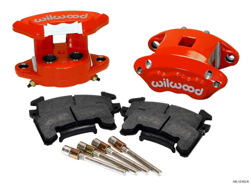 Wilwood D154 2-Piston Rear Caliper Kit for Custom Applications Forged Aluminum