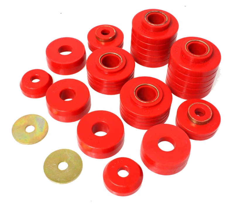 Energy Suspension Body Mounts Hyper-Flex Polyurethane for Truck Cab and Bed A... - Image 4