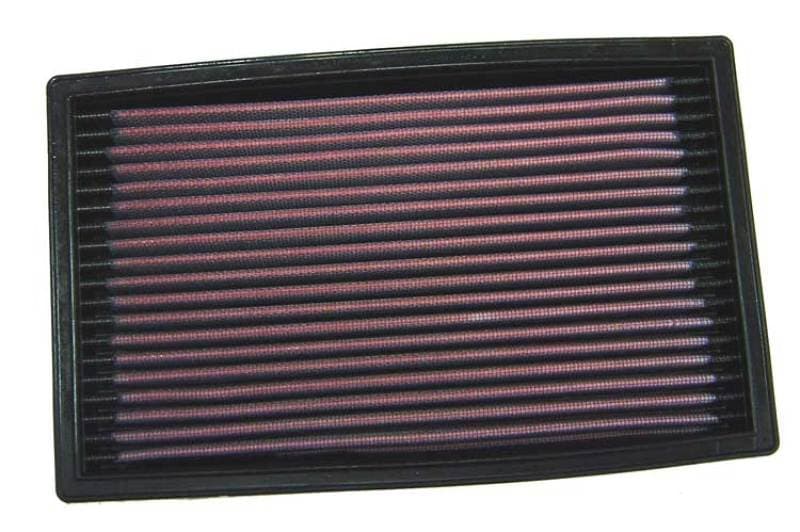 K&N Engineering Drop-In Air Filter Washable Reusable High-Flow for Multiple V...