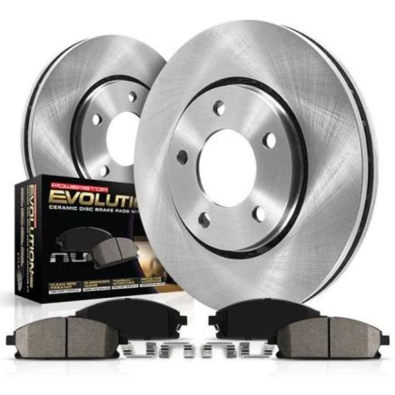 PowerStop Autospecialty Brake Kit with Z17 Ceramic Pads and Rotors
