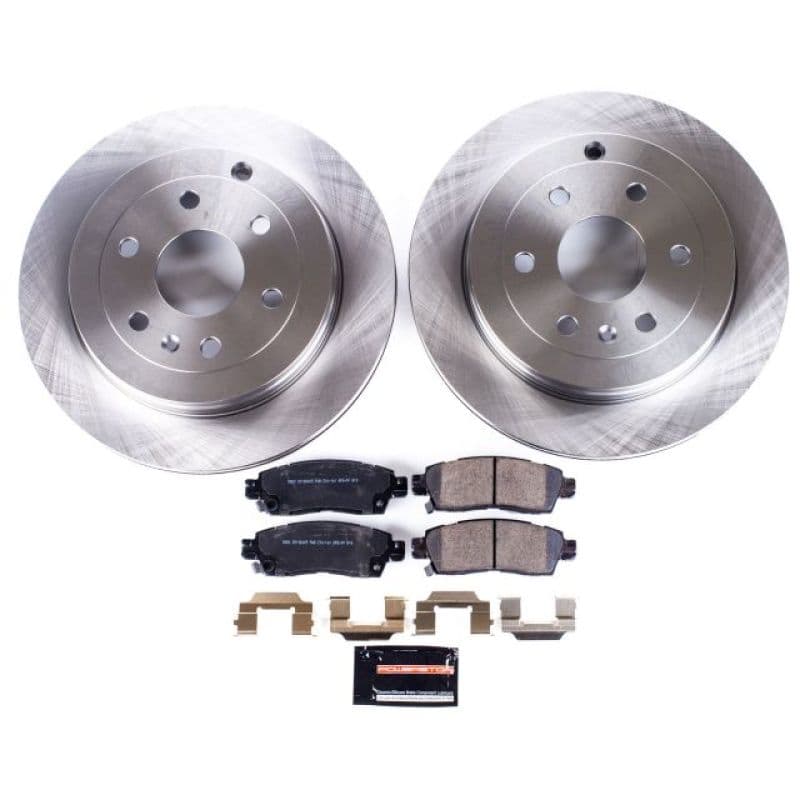 PowerStop Autospecialty Brake Kit with Z17 Ceramic Pads and Rotors