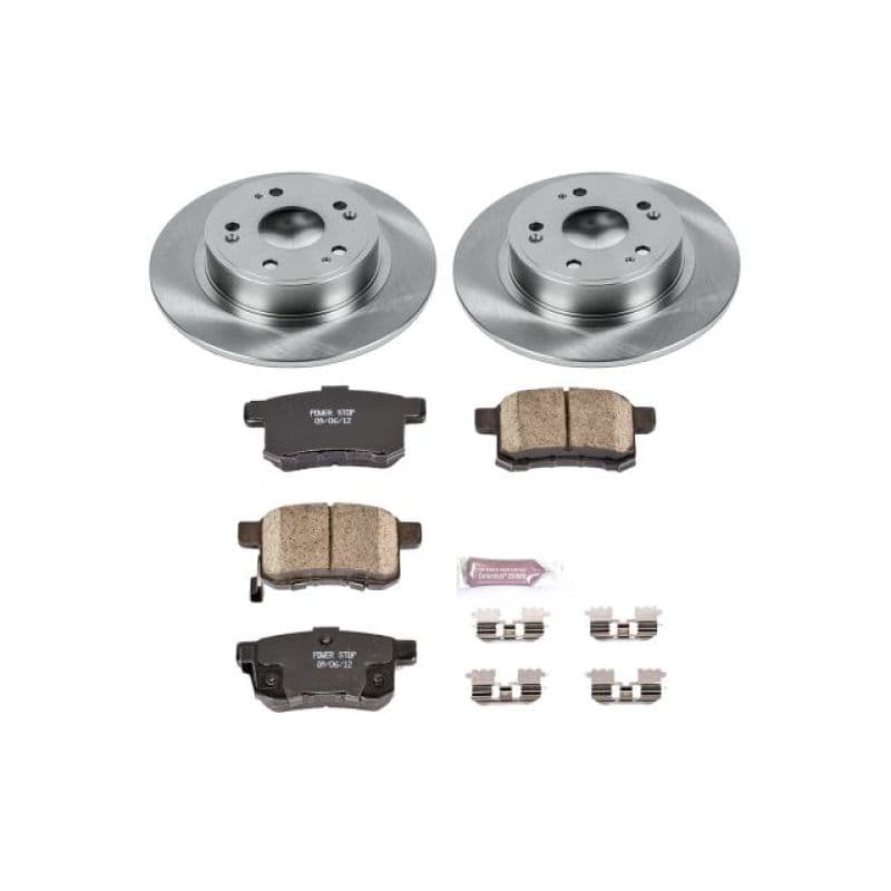 PowerStop Autospecialty Brake Kit with Z17 Ceramic Pads and Rotors