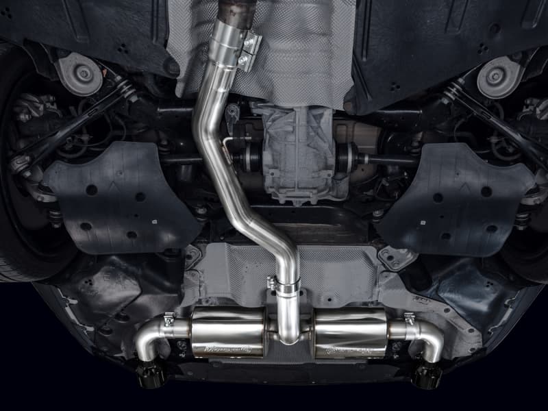 AWE Tuning Axle-Back Touring Exhaust with 3” Dual 180 Technology Resonators - Image 3
