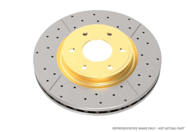 DBA Street Series Slotted & Drilled Rotors for Chevy C6 355mm