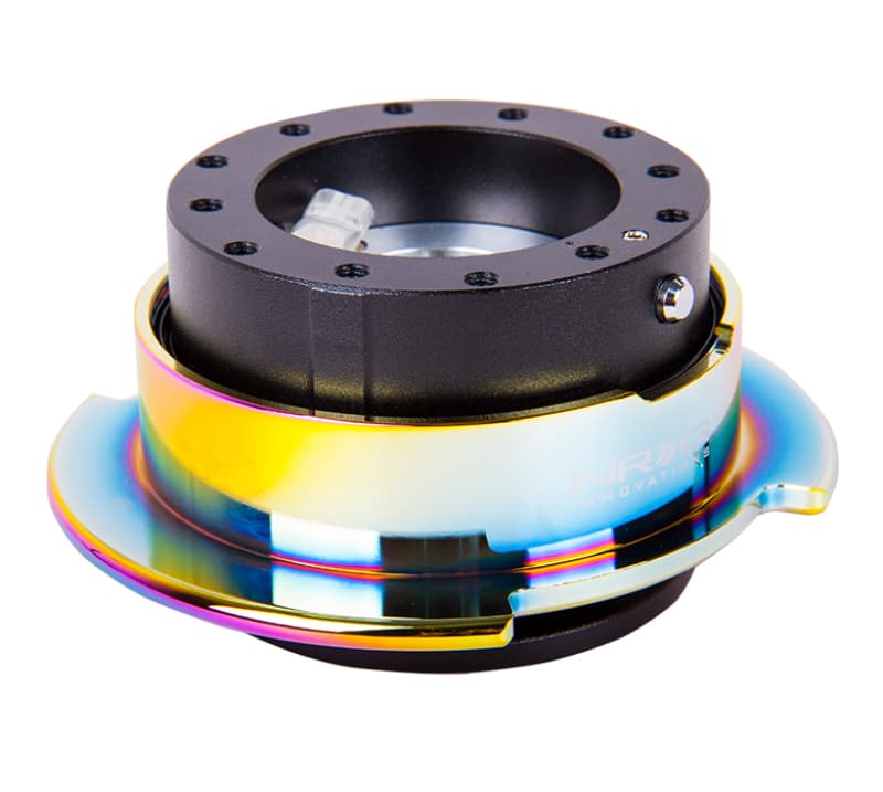 NRG Quick Release Gen 2.5 Black Body Neochrome Ring - Image 3