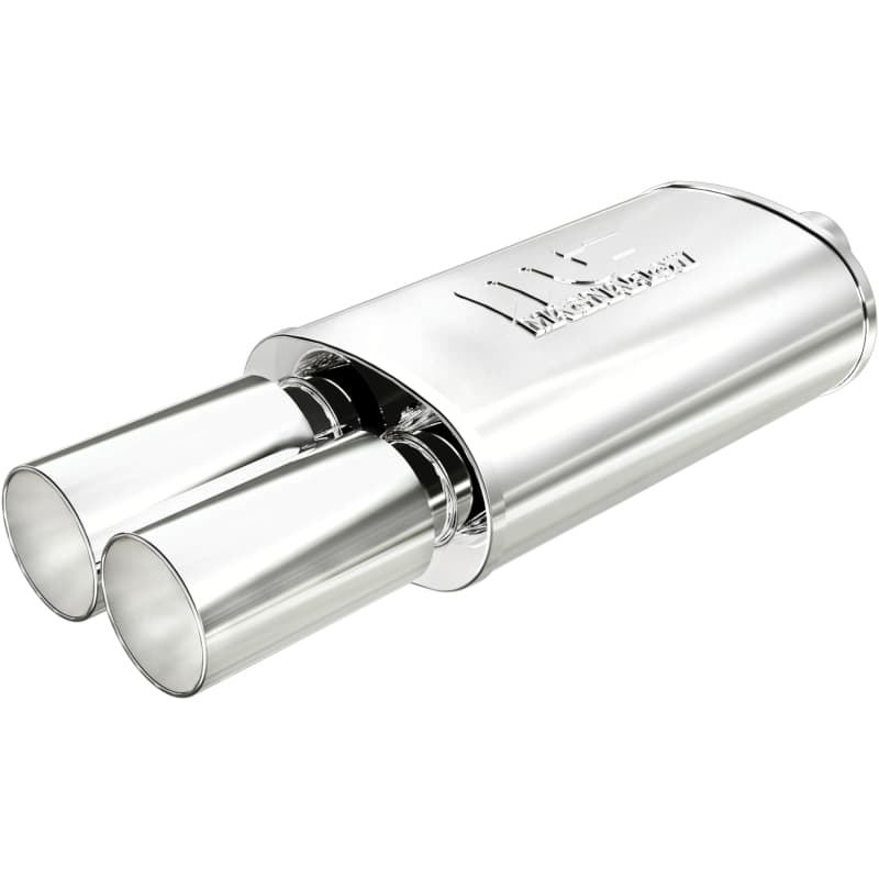Magnaflow Stainless Steel Straight-Through Muffler with Welded Tip - Image 2