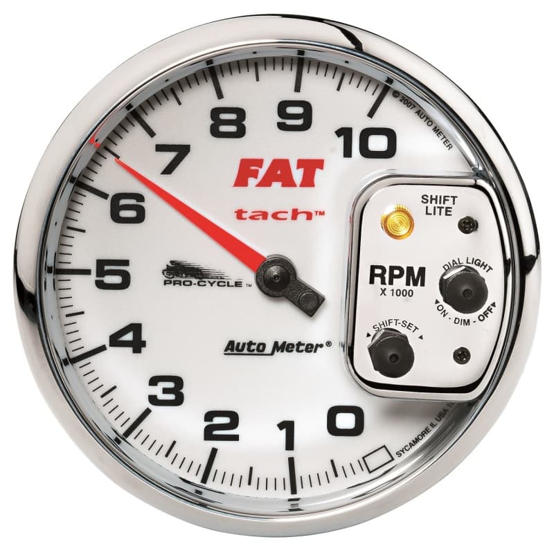 AutoMeter Pro-Cycle Tachometer 0-10,000 RPM Air Core Meter Movement - Image 2