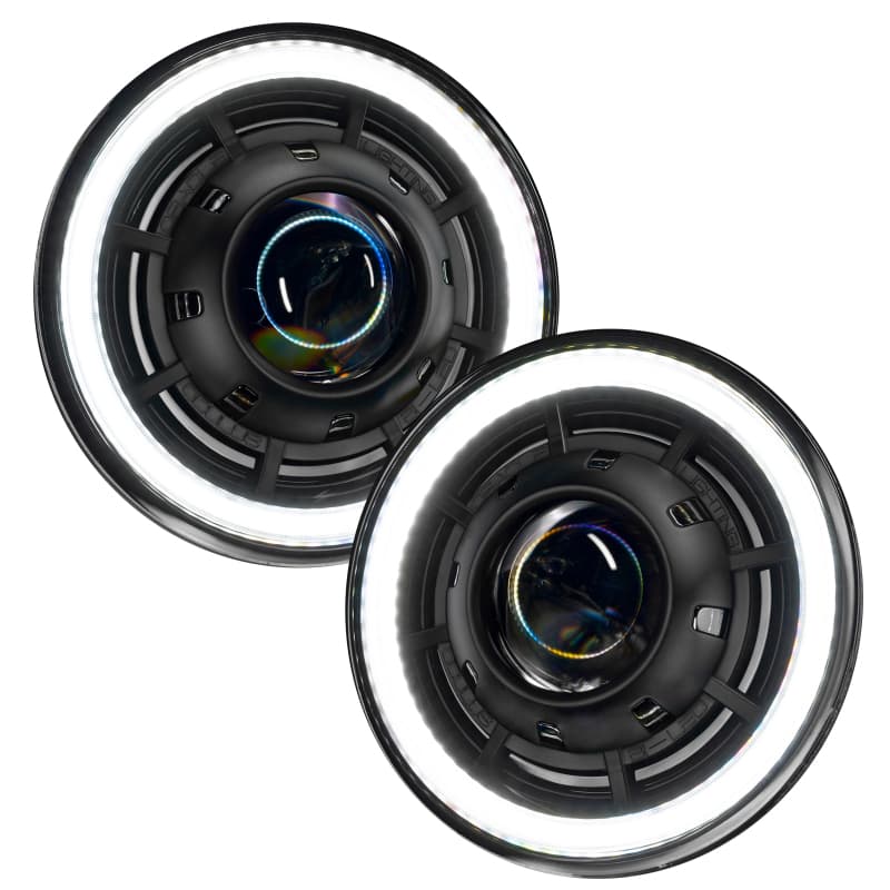 ORACLE Lighting Oculus Bi-LED Headlamp for Jeep Wrangler JK/TJ 4,800 Lumens - Image 2