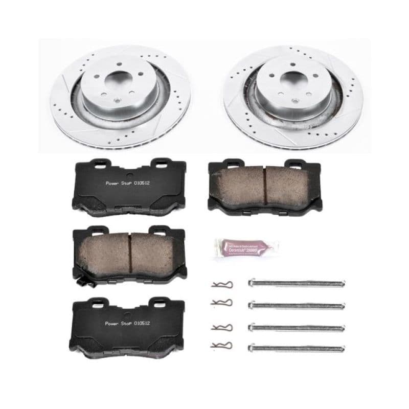 PowerStop Z23 Evolution Sport Brake Kit for Daily Driver Carbon-Fiber Ceramic...