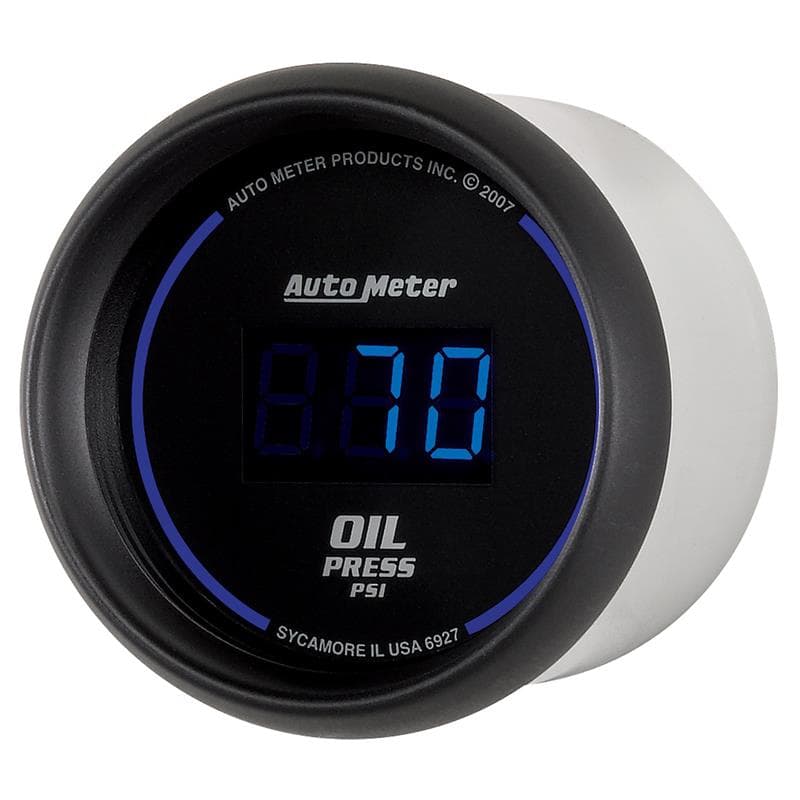 AutoMeter Digital Oil Pressure Gauge 1/8" NPT Transducer - Image 3