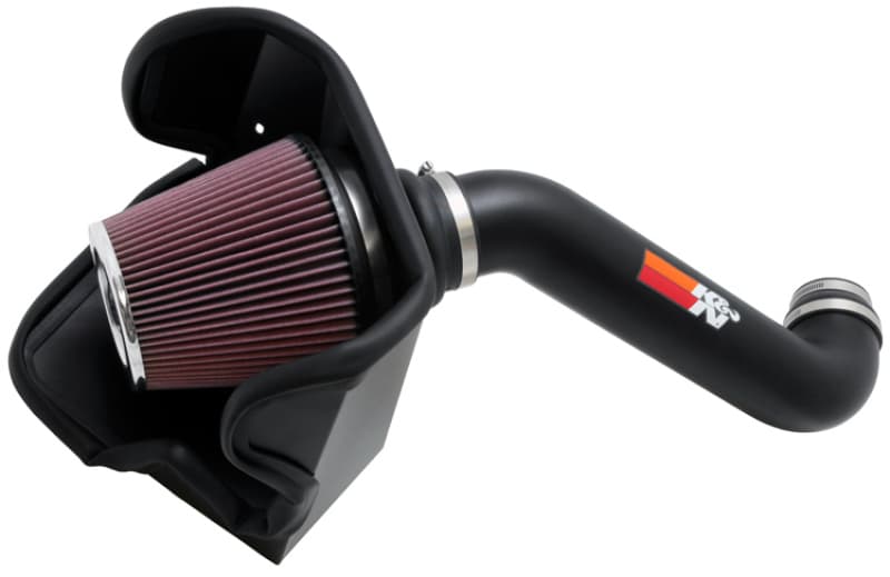 K&N Engineering 77 Metal Cold Air Intake System with Heat Shield - Image 2