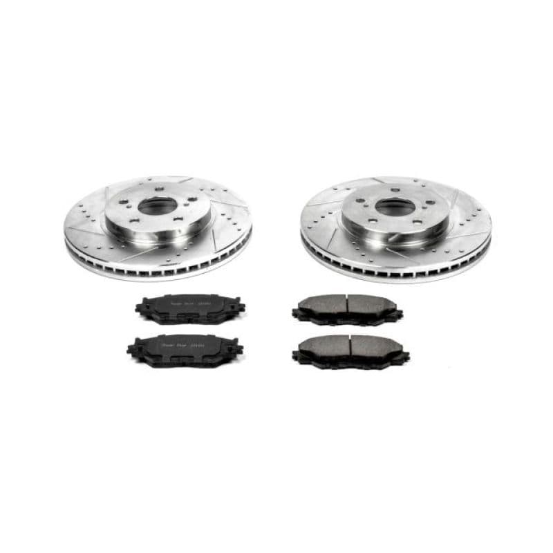 PowerStop Z23 Evolution Sport Brake Kit for Daily Driver Carbon-Fiber Ceramic...