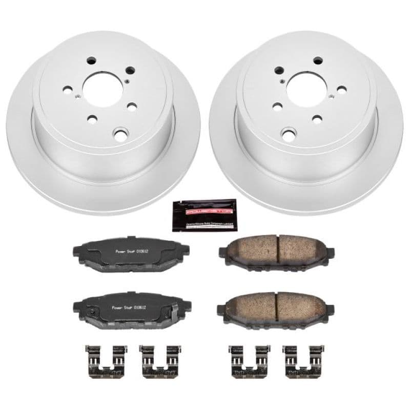PowerStop Z17 Evolution Coated Rotor Brake Kit for Daily-Driven Vehicles