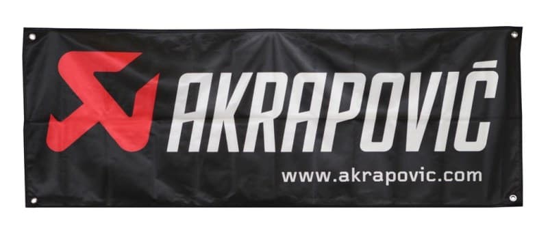 Akrapovic Flag 140x52 cm