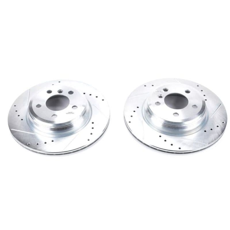 PowerStop Evolution Drilled/Slotted Rotor for Improved Cooling and Performance