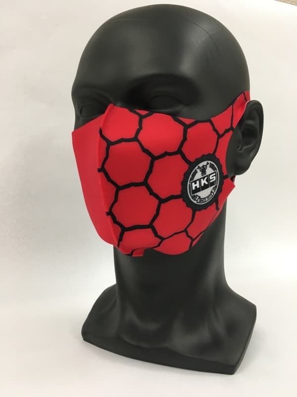 HKS Graphic Mask SPF Red Large - Image 2