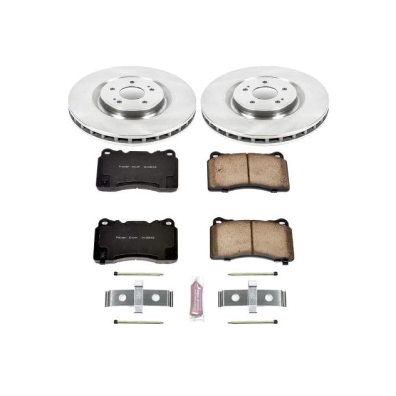 PowerStop Autospecialty Brake Kit for Daily Driver with Z17 Ceramic Pads