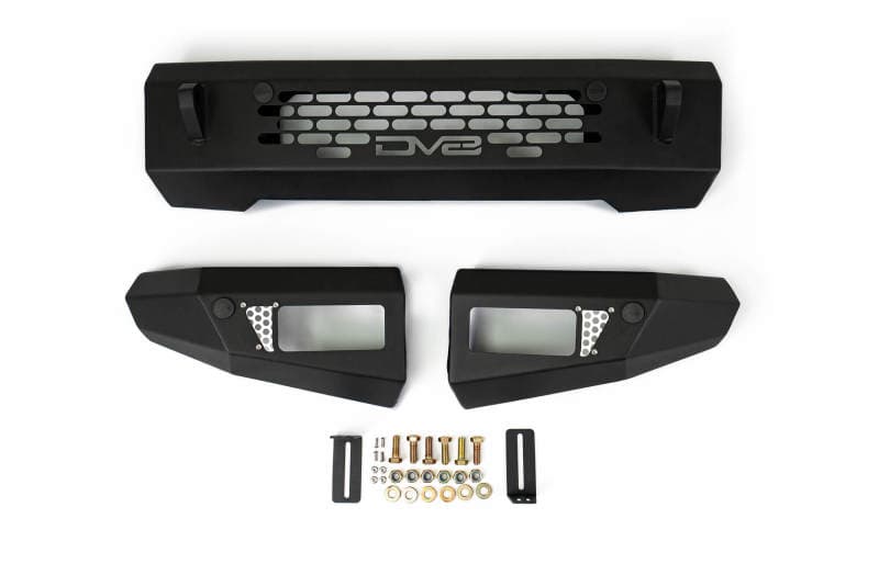 DV8 Offroad Front Bumper for 2021-2022 Ford Bronco Low-Profile with Dual Row ... - Image 2
