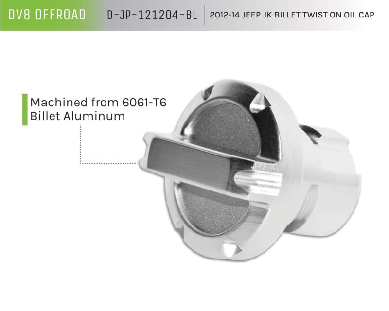 DV8 Offroad Engine Bay Caps for Jeep JK HDPE Durable Set D-JP-121204-BL - Image 5