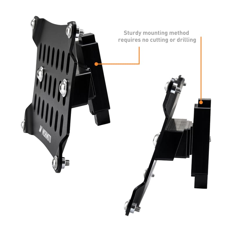 Mishimoto License Plate Relocation Kit for Ford Mustang Mach-E 3mm Steel Bracket - Image 4