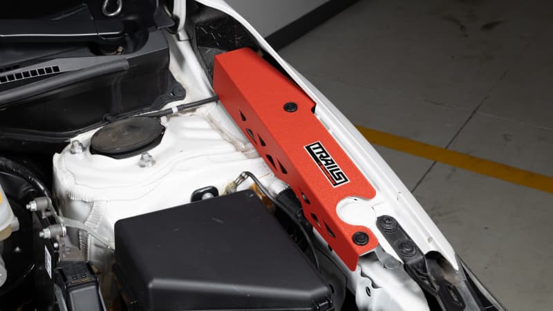 GrimmSpeed Fender Shrouds for 2018+ Subaru Crosstrek TRAILS Red - Image 5