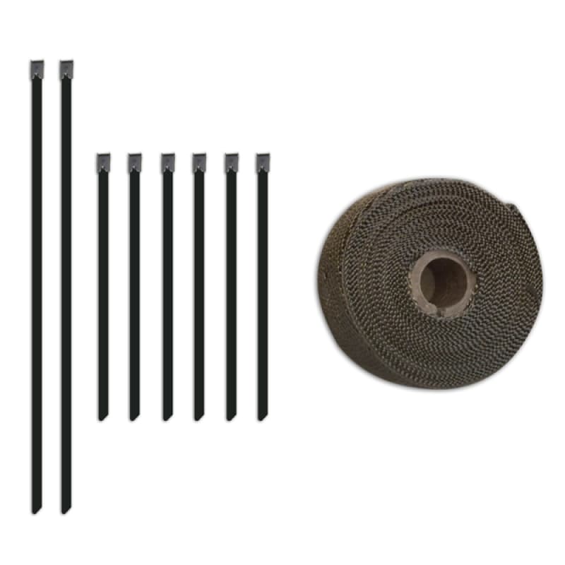 Mishimoto Exhaust Heat Wrap 2in x 35ft with Stainless Ties for V8 & 4-Cyl Eng... - Image 2
