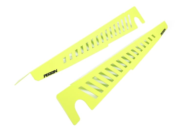 Perrin Performance Fender Shroud Set for 22-25 Subaru WRX Neon Yellow - Image 3