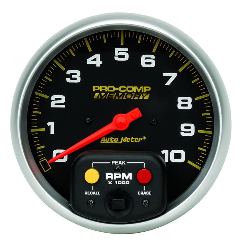 AutoMeter Tachometer for Performance Vehicles 0-10,000 RPM with LED Shift Light - Image 3