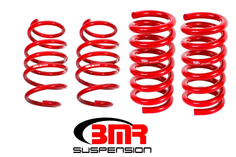 BMR Suspension Lowering Springs for 2015-2023 S550 & 2024 S650 Mustang Chrome...