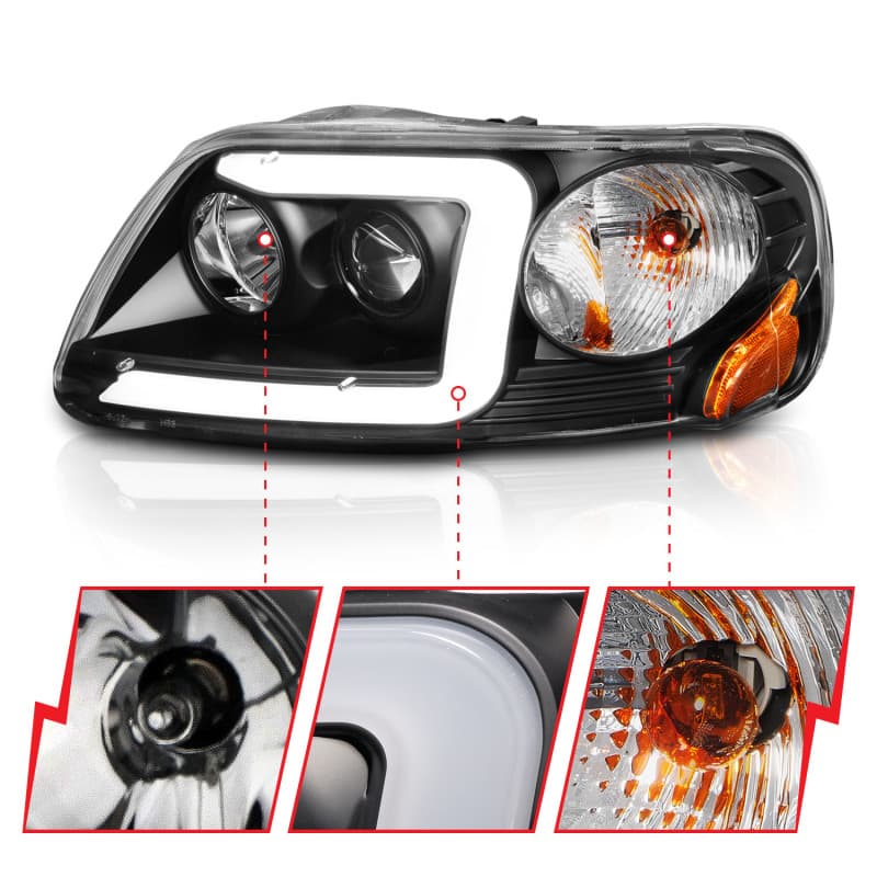 ANZO LED Projector Headlights for Chevy C6 - Image 4