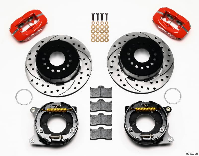Wilwood Dynalite Rear Disc Brake Kit for Muscle Cars 4-Piston 12.19" Rotor