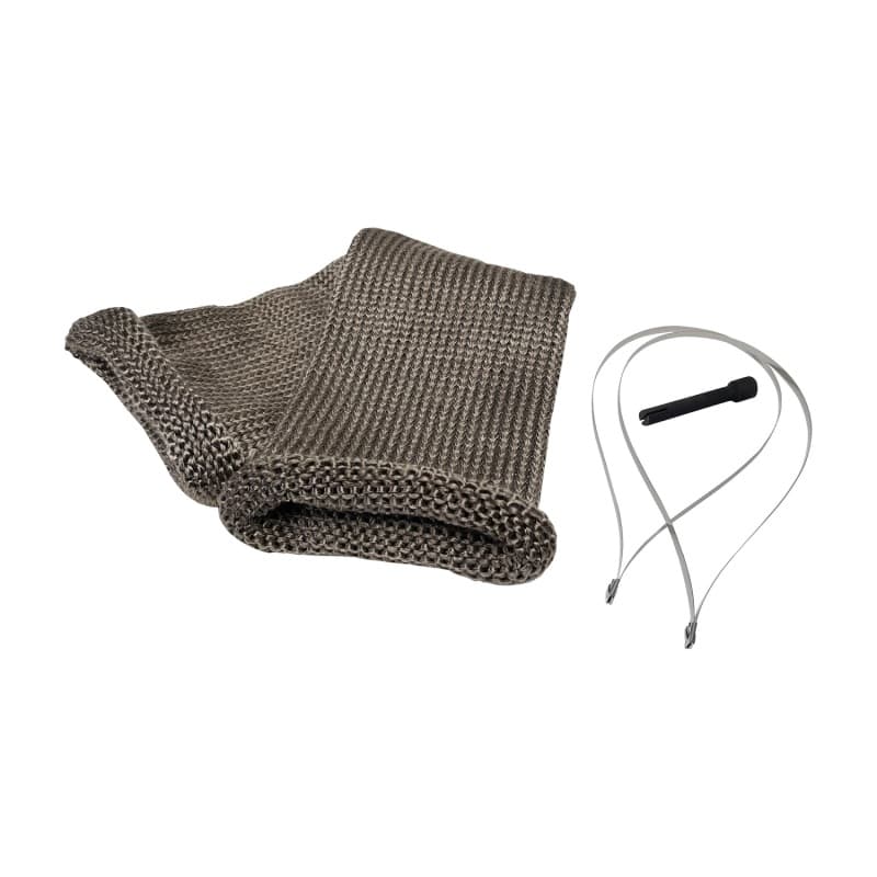 DEI Titanium Exhaust Wrap 24in for 4in Tube High-Temp 1800°F Sleeve - Image 2