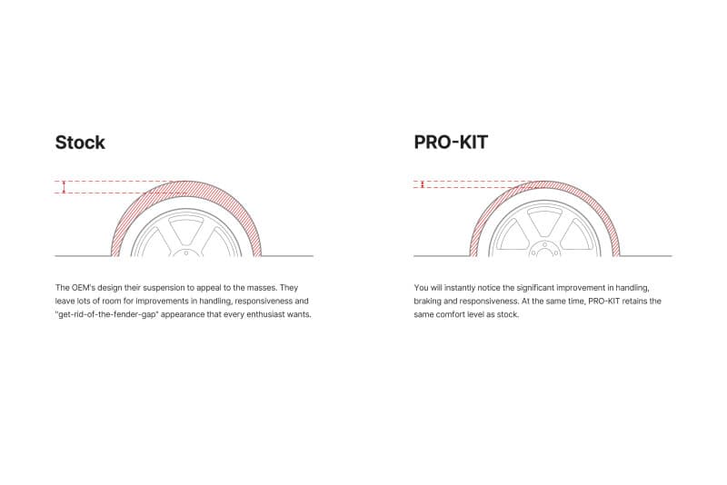 Eibach Pro-Kit Lowering Springs for Chevy C6 Performance Suspension Upgrade - Image 3