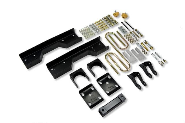 Belltech Rear Axle Flip Kit for Trucks Steel Powder Coated with Grade 8 Hardware - Image 3