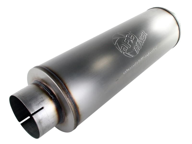 aFe Universal Performance Muffler Aluminized or 409 Stainless Steel