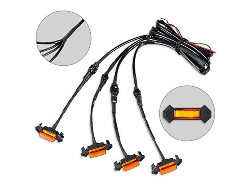 Cali Raised LED Grille Light Bar Kit for 16-23 Toyota Tacoma TRD Pro Raptor