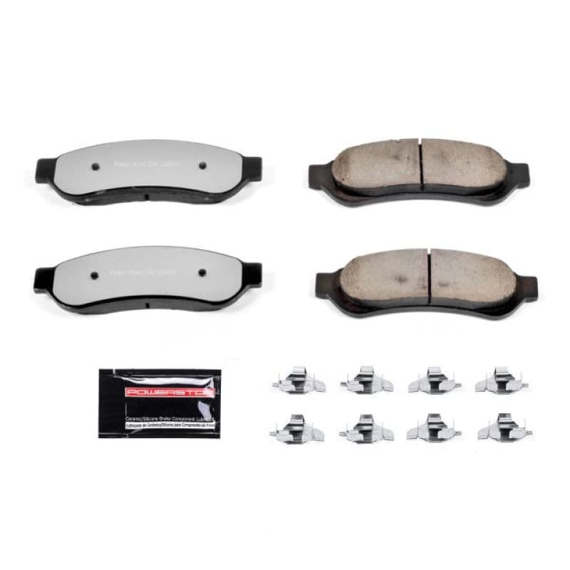 PowerStop Z36 Ceramic Brake Pads for Trucks & SUVs Low-Dust Carbon-Fiber Comp...