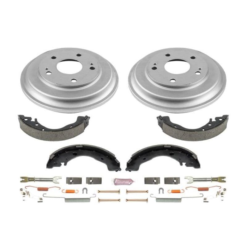 PowerStop Drum and Shoe Kit Stock Replacement Complete Brake Upgrade