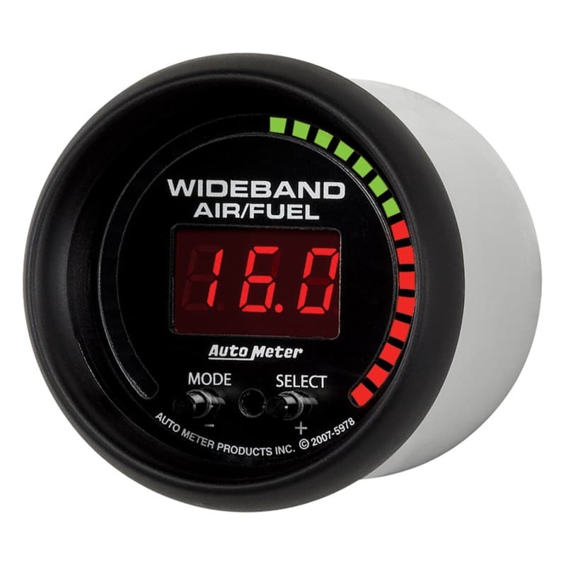 AutoMeter ES Wideband Air/Fuel Gauge for Universal Advanced Calibration - Image 5