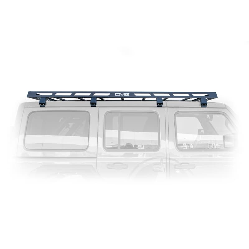 DV8 Offroad Roof Rack for Jeep JL 4-Door 1/8" Steel No-Drill Bolt-On Design - Image 3