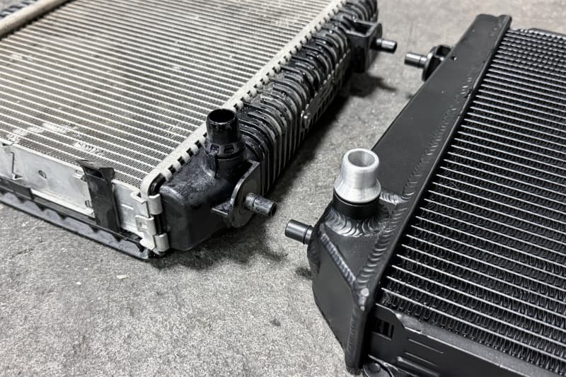 CSF Aluminum Radiator for G8X with 2-Row 42mm Core and B-Tube Technology - Image 4