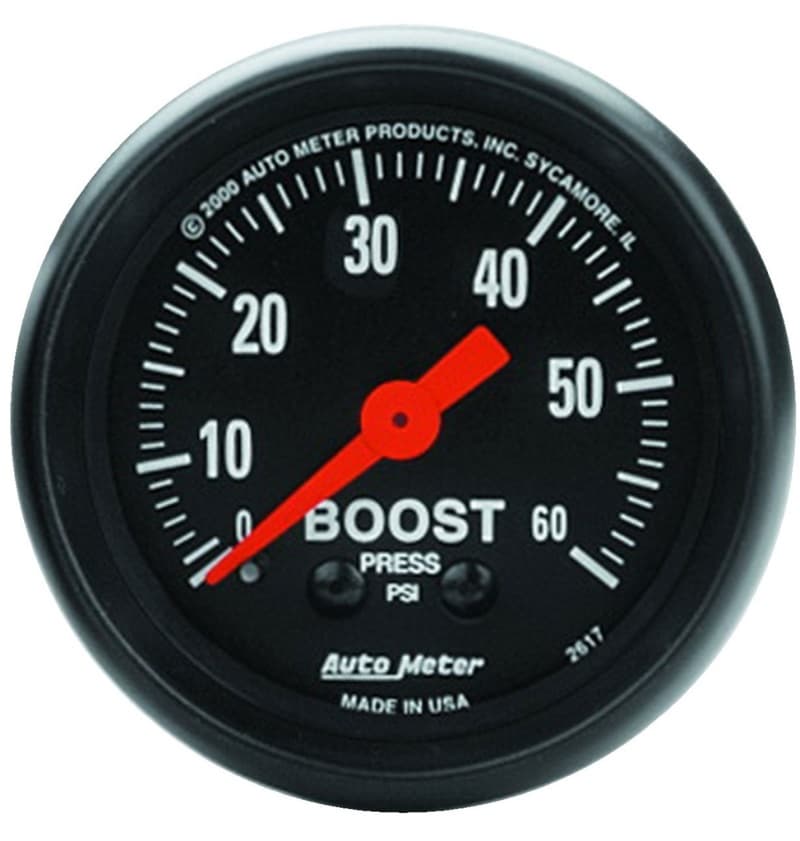 AutoMeter Mechanical Boost Gauge 1/8" NPT Pressure Connection - Image 2